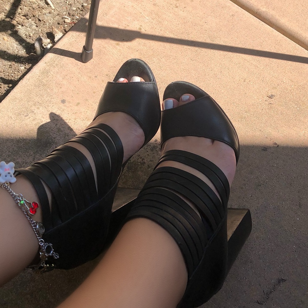 high heel shoes